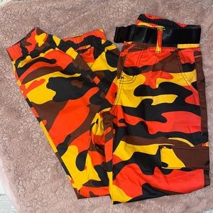 Juniors - Cargo Camo Pants